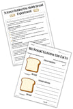 Moldy Bread Experiment Worksheets - Mombrite