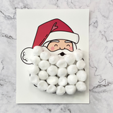 Santa Cotton Ball Advent Calendar - Mombrite