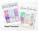 Unicorn Bookmarks - Mombrite