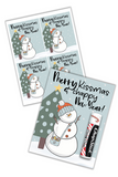 Merry Kissmas and Chappy New Year Gift Tag/Card - Mombrite