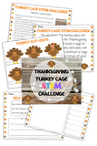 Thanksgiving Turkey Cage STEM Challenge - Mombrite